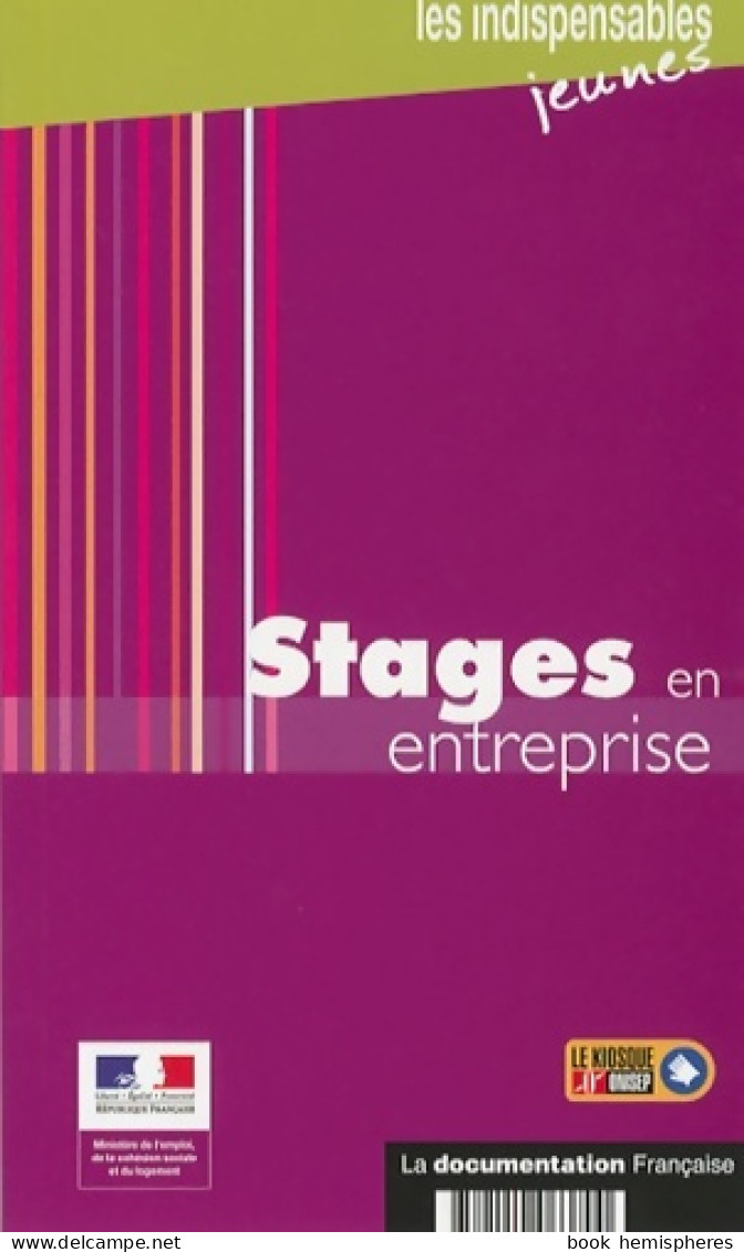 Stages En Entreprise (2007) De Collectif - Droit