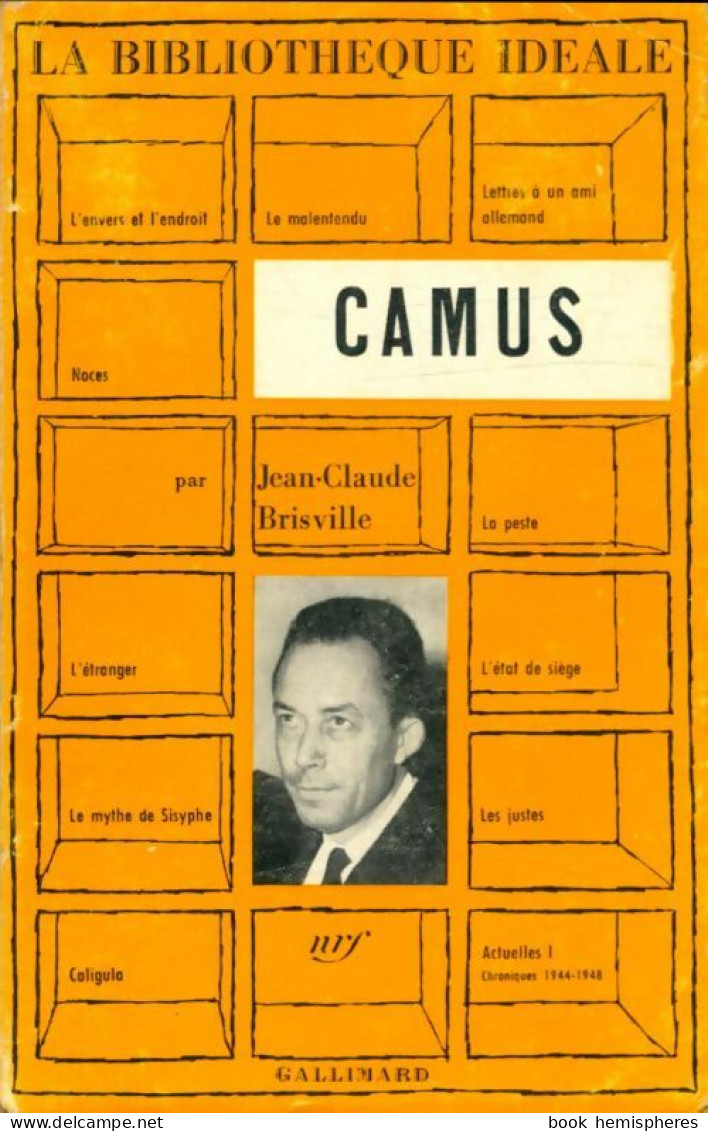 Camus (1959) De Jean-Claude Brisville - Biographien