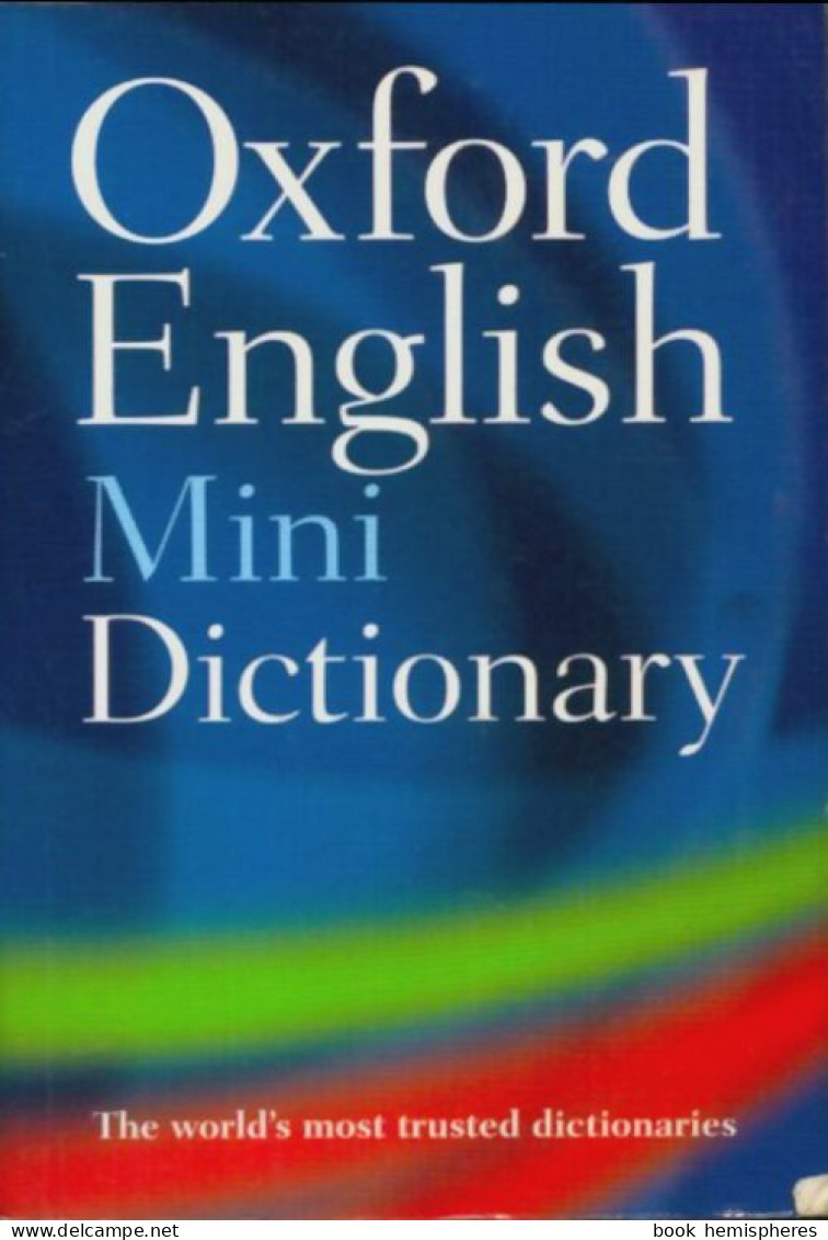 Mini Dictionary Oxford English (2007) De Collectif - Diccionarios