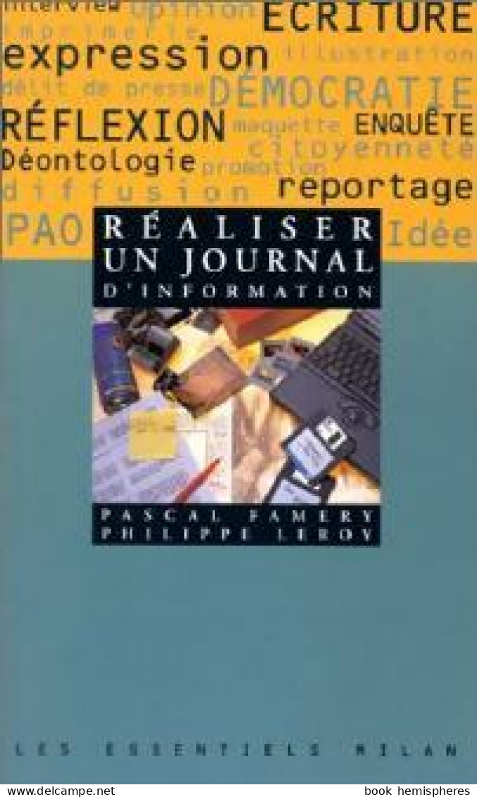 Réaliser Un Journal D'information (1996) De Pascal Leroy - Film/ Televisie
