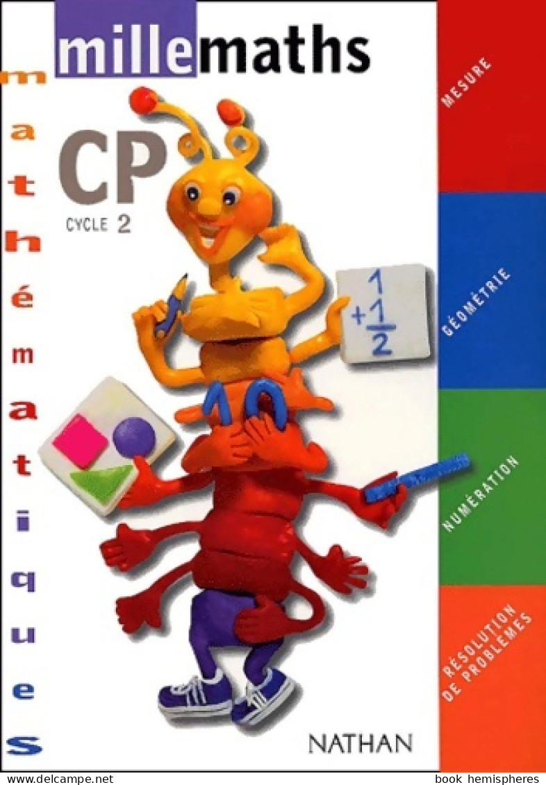 Millemaths : CP (2001) De Jean-Luc Brégeon - 6-12 Ans
