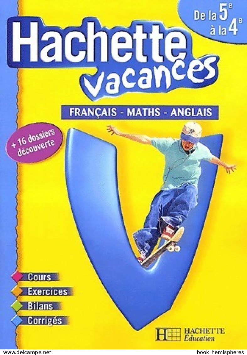 Français / Mathématiques / Anglais De La 5e à La 4e (2003) De Collectif - 12-18 Years Old