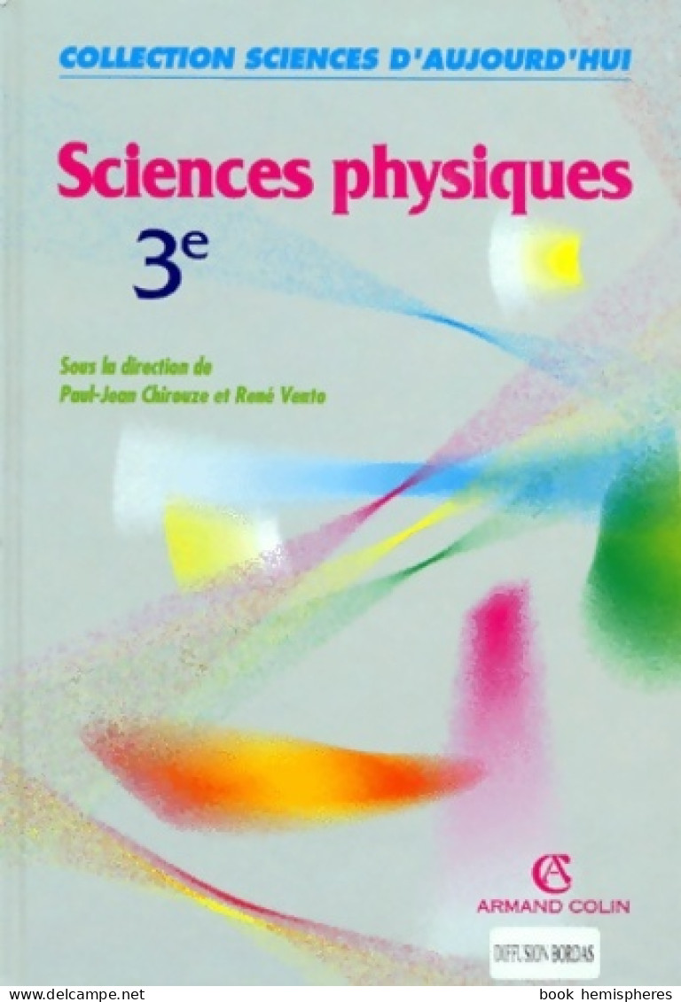 Sciences Physiques : 3e (1994) De Collectif - 12-18 Jaar