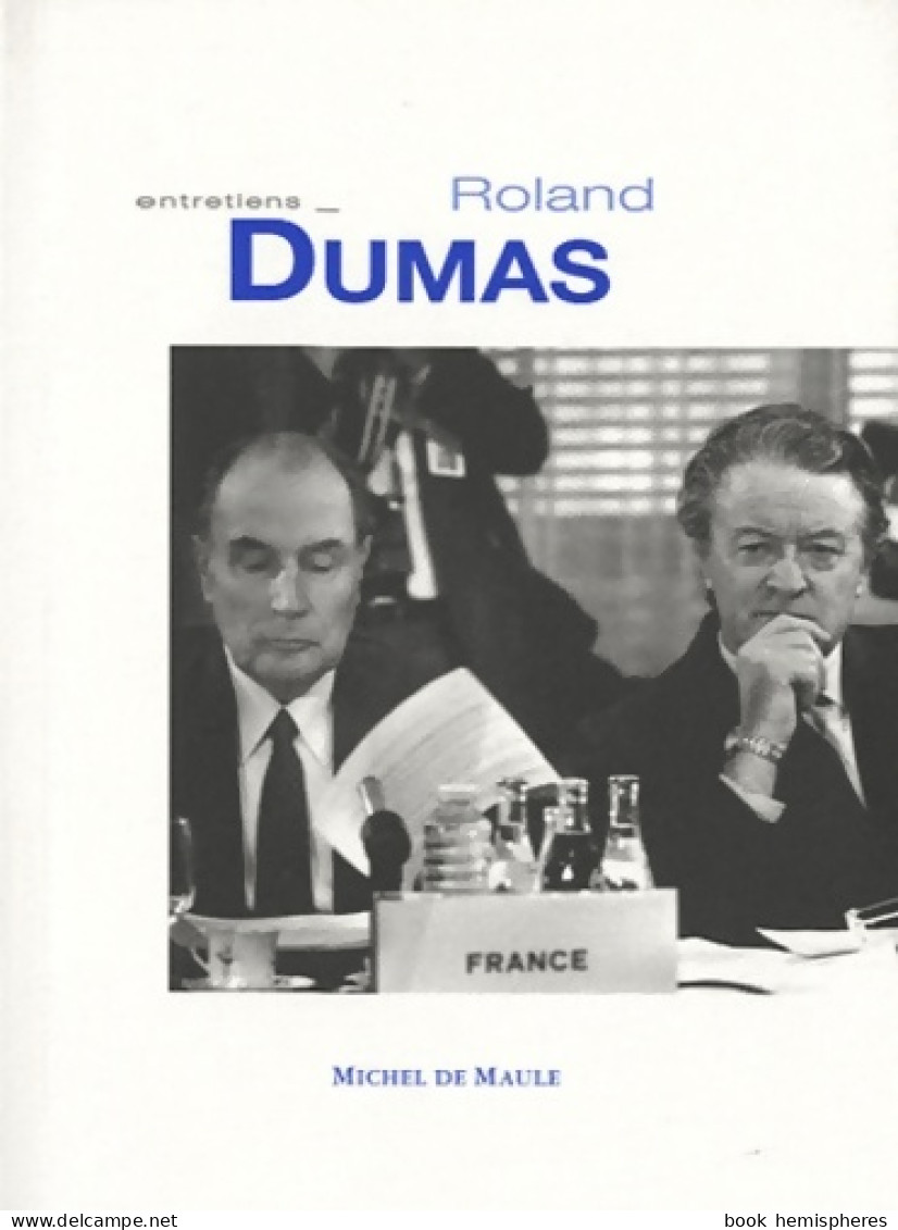 ENTRETIENS Roland DUMAS (2010) De Laure Adler - Films