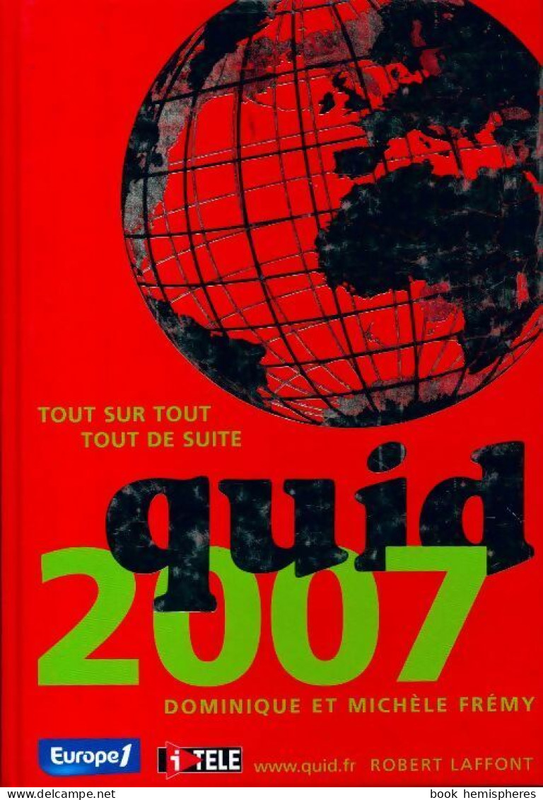 Quid 2007 (2006) De Dominique Frémy - Dizionari