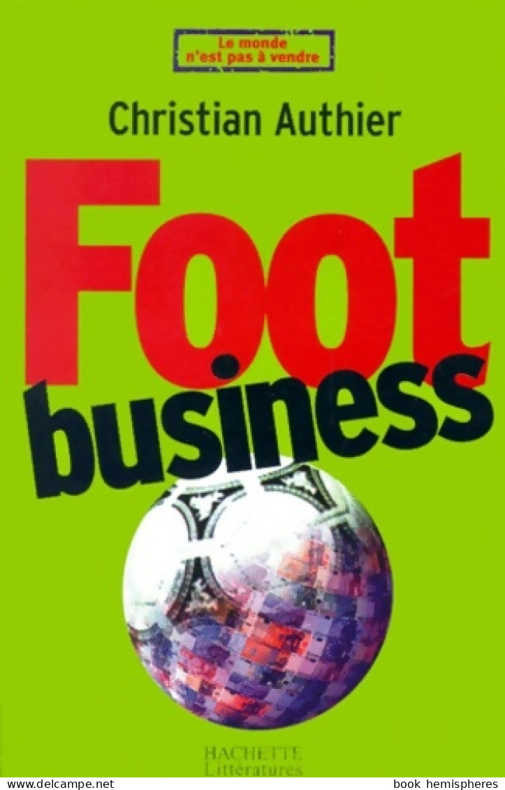 Foot Business (2001) De Christian Authier - Sport