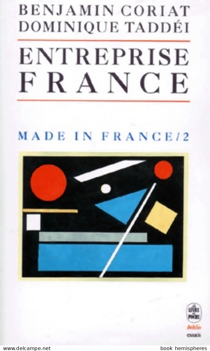 Made In France (1993) De Dominique Taddéi - Economia