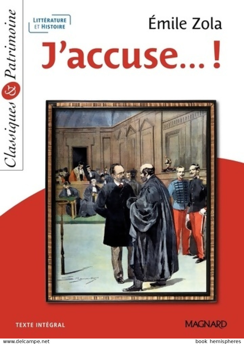 J'accuse... !  (2021) De Emile Zola - Auteurs Classiques