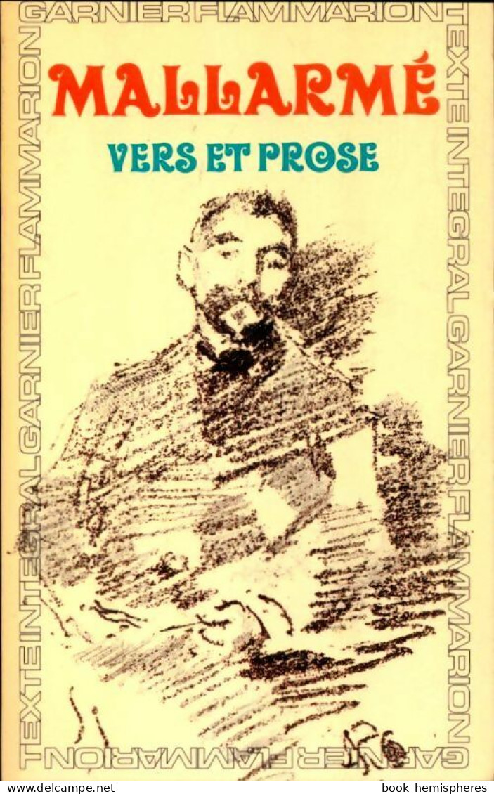 Vers Et Prose (1977) De Stéphane Mallarmé - Andere & Zonder Classificatie