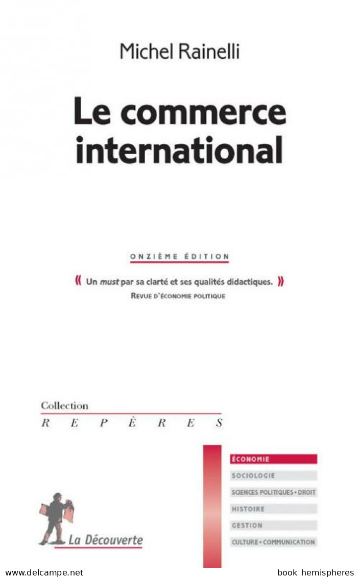 Le Commerce International (2015) De Michel Rainelli - Handel