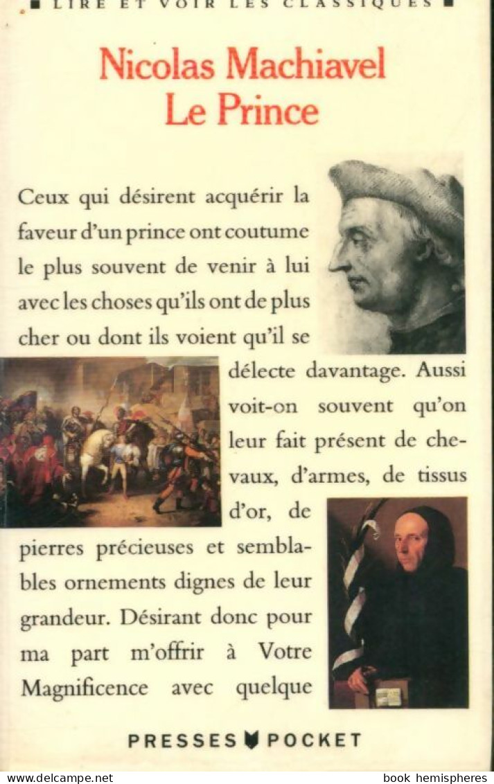 Le Prince (1990) De Nicolas Machiavel - Psychologie/Philosophie