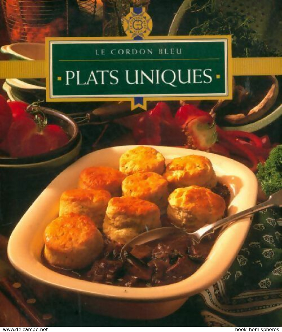 Plats Uniques (1998) De Collectif - Gastronomía