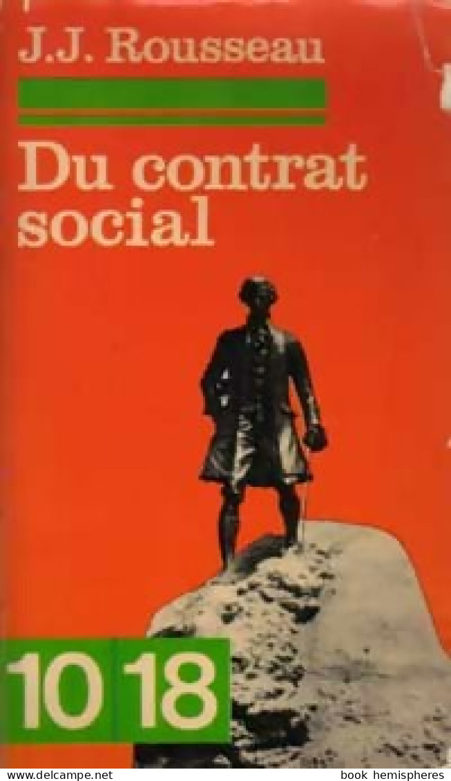 Du Contrat Social / Les Rêveries D'un Promeneur Solitaire (1973) De Jean-Jacques Rousseau - Psychology/Philosophy