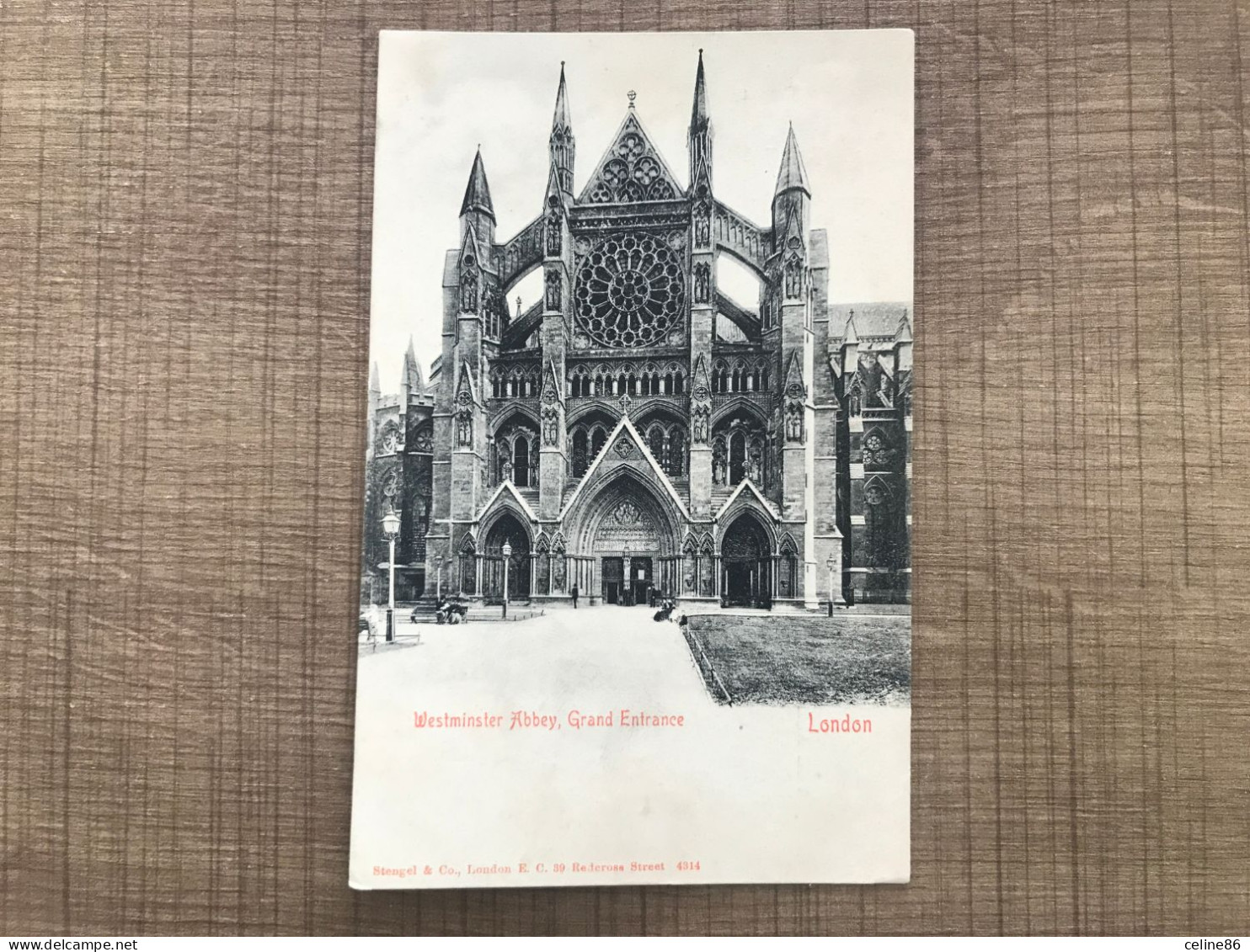 Westminster Abbey, Grand Entrance London - Londres – Suburbios