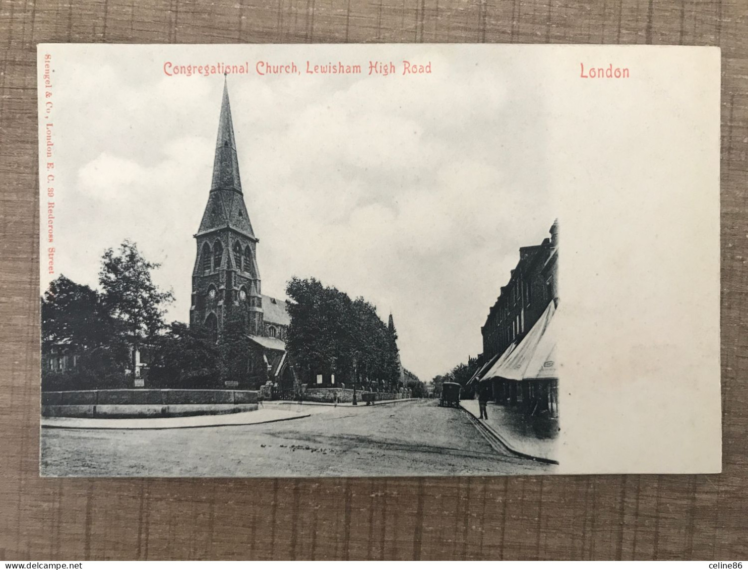 Congregational Church Lewisham High Road London - Londres – Suburbios