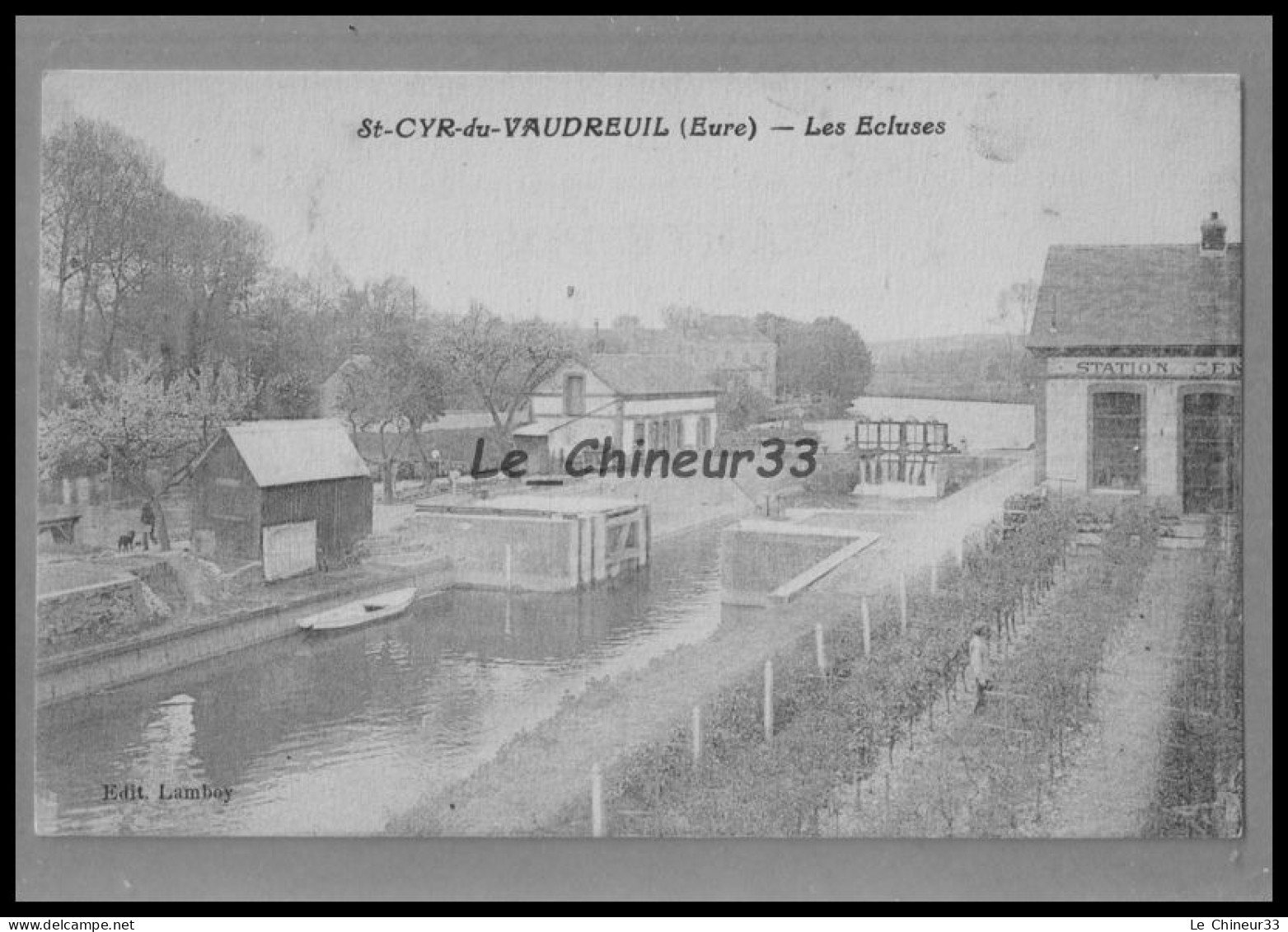 27 - SAINT CYR DU VAUDREUIL ----Les Ecluses - Le Vaudreuil