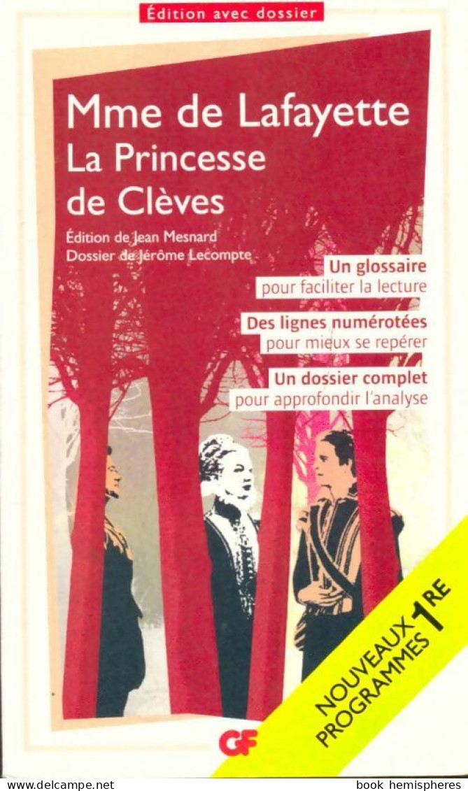 La Princesse De Clèves (2019) De Mme De Lafayette - Klassische Autoren