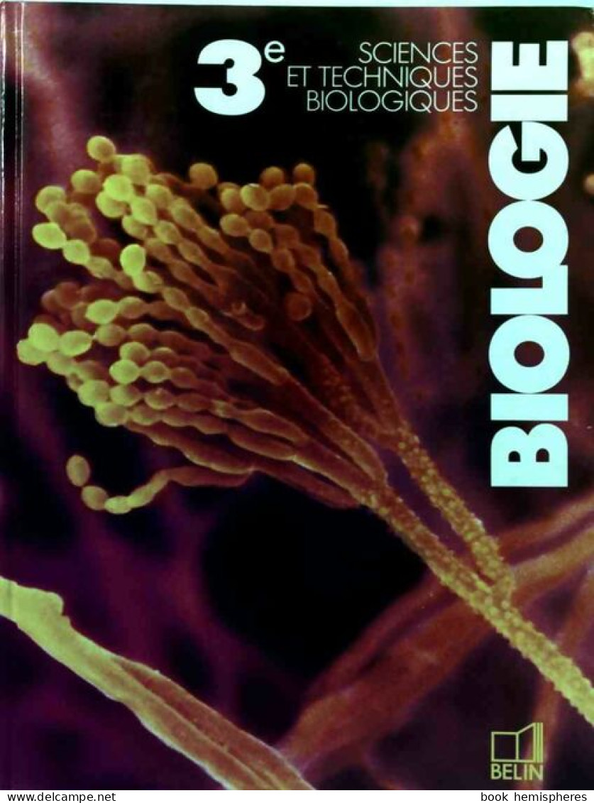 Biologie 3e (1989) De Claude Leroy - 12-18 Años