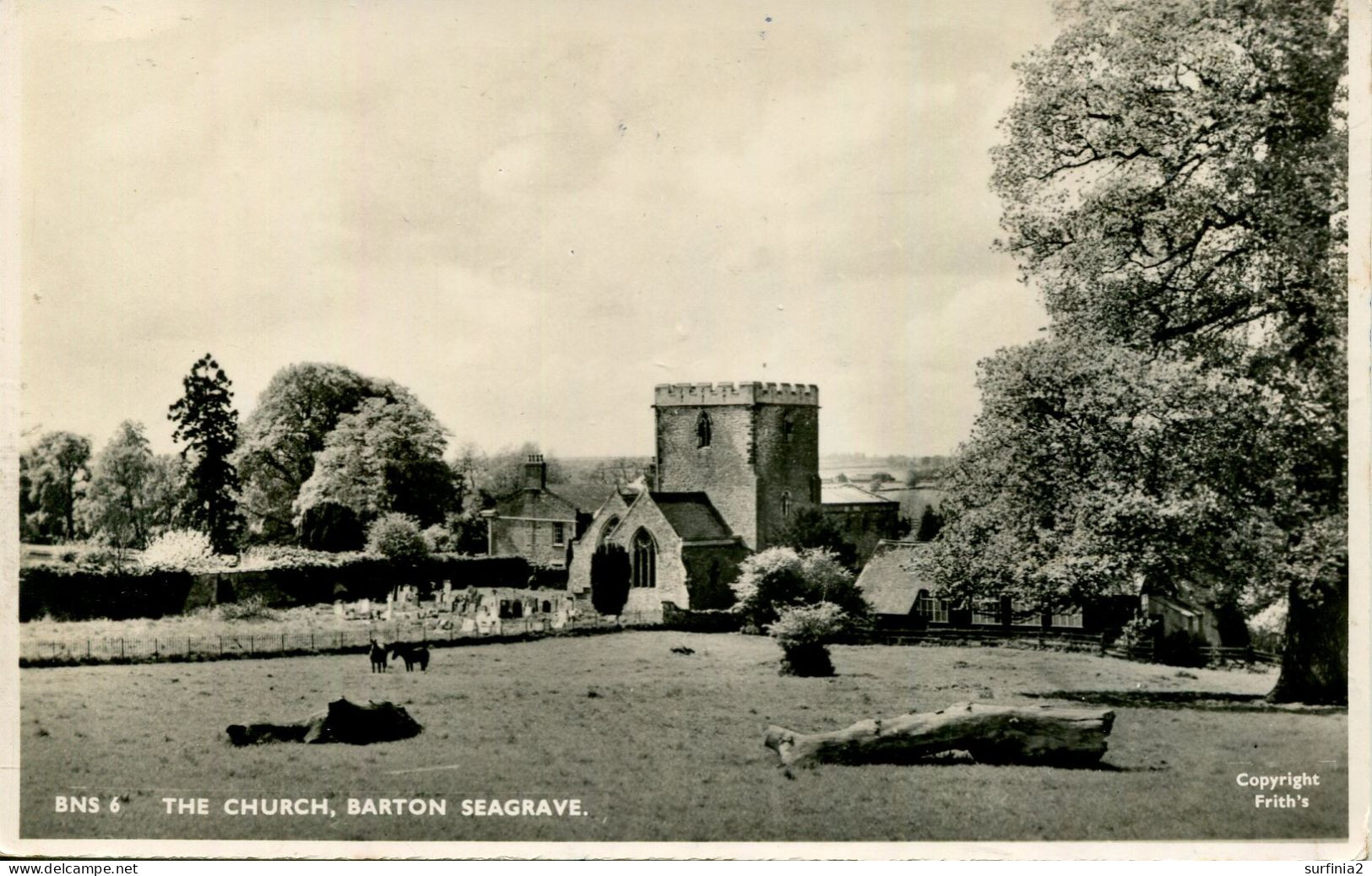 NORTHANTS - BARTON SEAGRAVE - THE CHURCH RP N188 - Northamptonshire