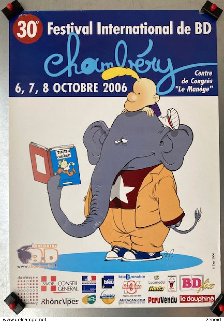 Affiche Festival Bd Chambery 2006 - Ill. Zep : Titeuf - Titeuf