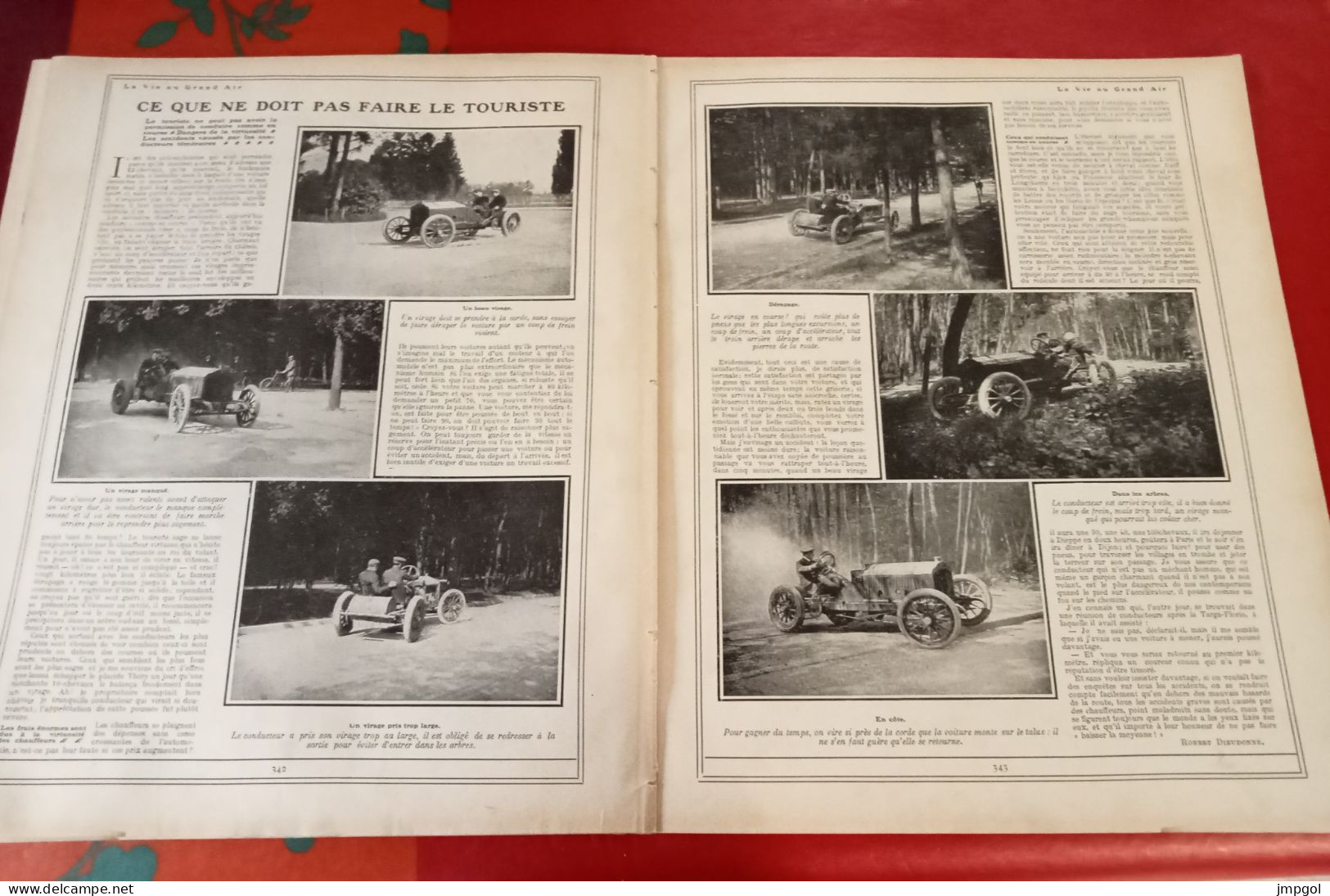 La Vie Au Grand Air N°452 Mai 1907 Escrime Maître Mérignac  De Dion Bouton Nazarro Circuit Provencal Vélo Major Taylor - 1900 - 1949