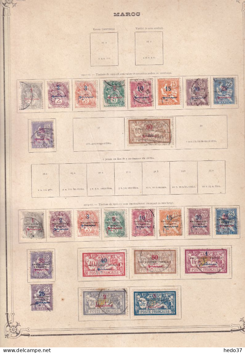 Maroc - Collection - Neufs Sans Gomme / Oblitérés - B/TB - Used Stamps