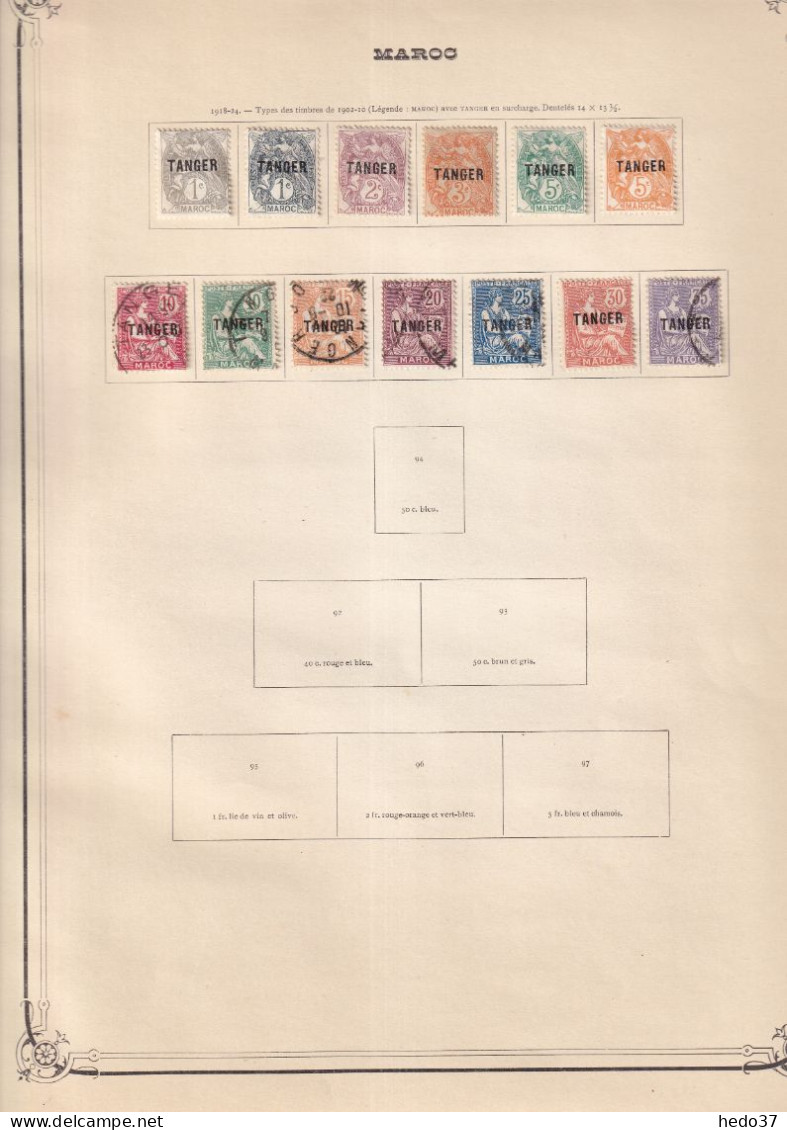 Maroc - Collection - Neufs Sans Gomme / Oblitérés - B/TB - Oblitérés