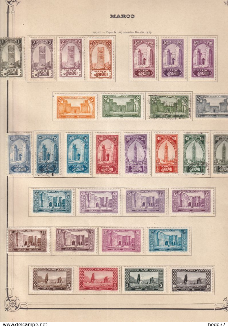 Maroc - Collection - Neufs Sans Gomme / Oblitérés - B/TB - Used Stamps