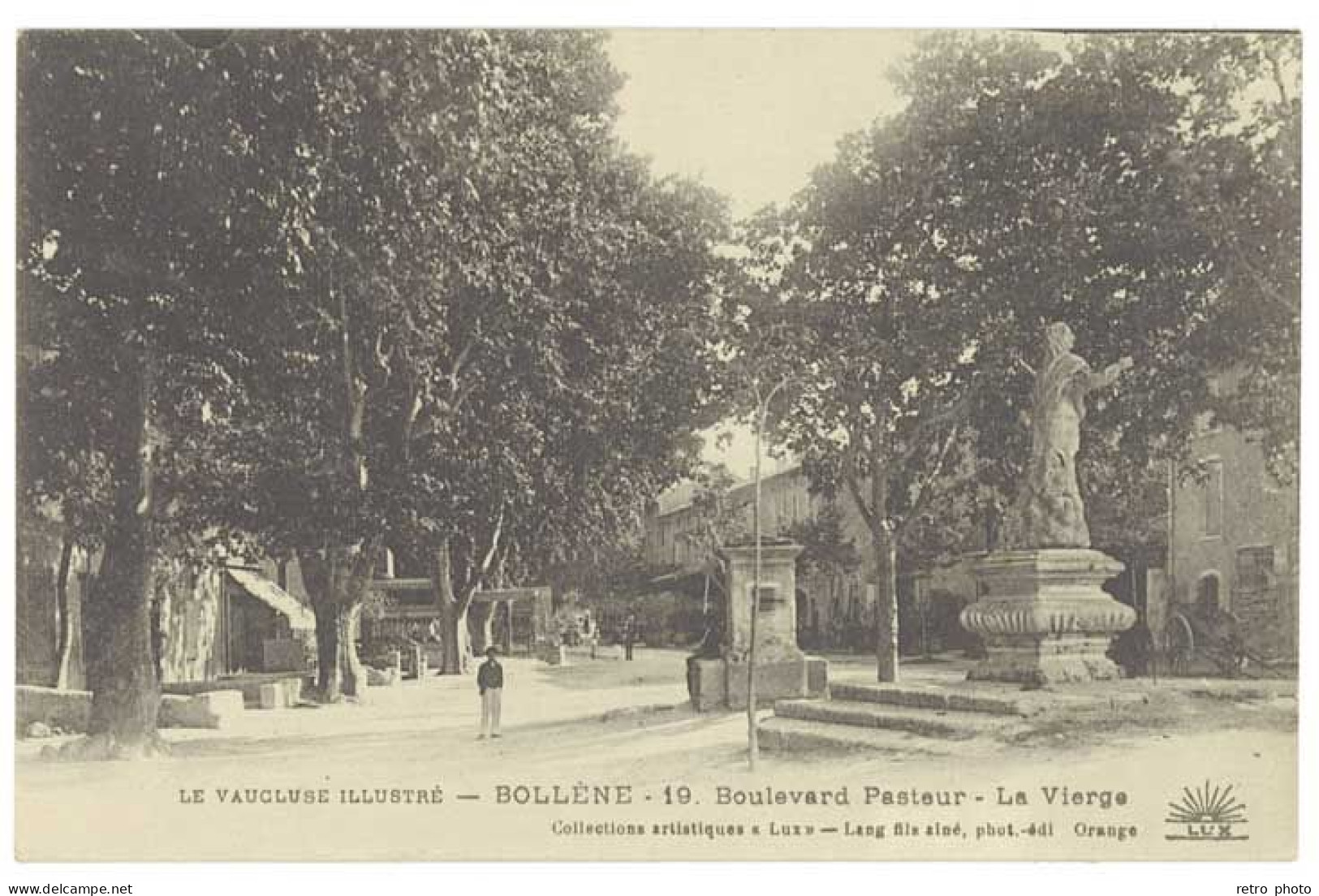 Cpa Bollène - Boulevard Pasteur - La Verge - Bollene