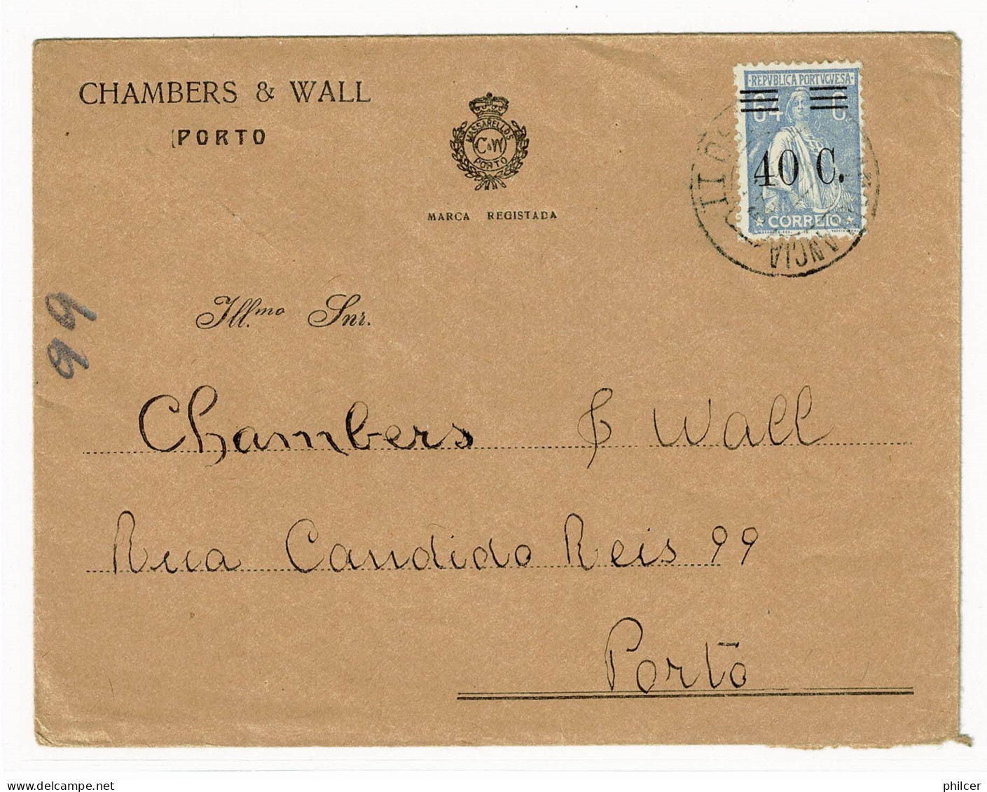 Portugal, 1929, # 472, Para O Porto - Cartas & Documentos
