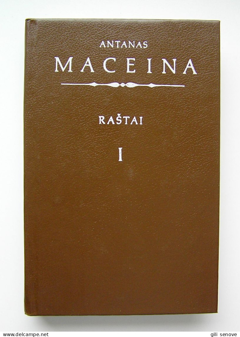 Lithuanian Book / Raštai (I Tomas) By Maceina 1991 - Culture