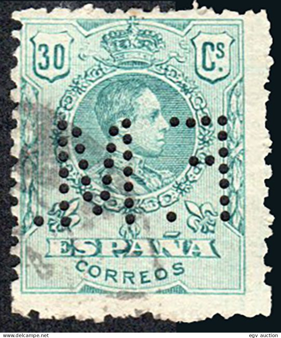 Madrid - Perforado - Edi O 275 - "F.M" (Francisco Morana) - Used Stamps