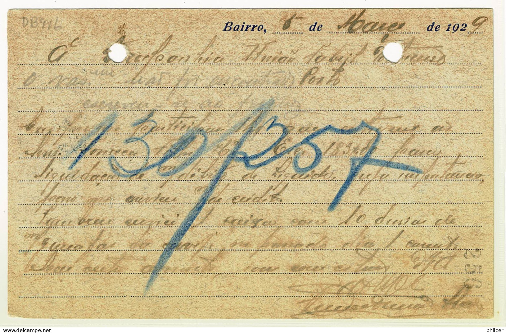 Portugal, 1929, # 402, Para O Porto - Briefe U. Dokumente