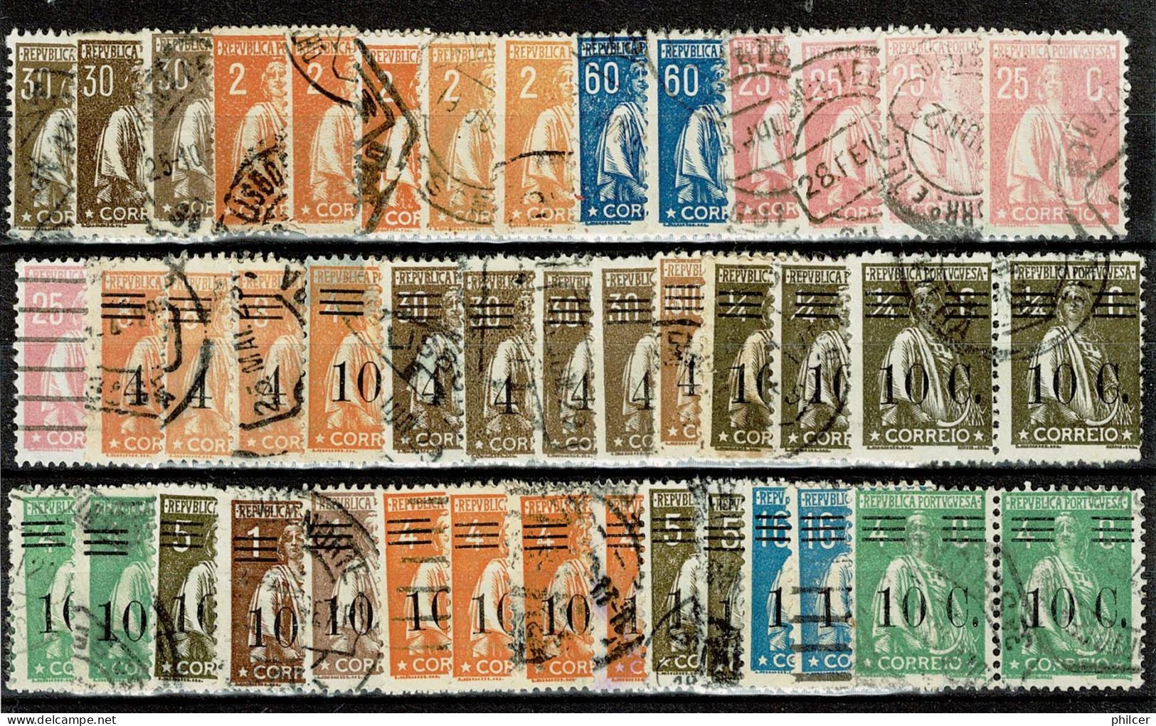 Portugal, 1920..., # 242..., Marcofilia - Storia Postale