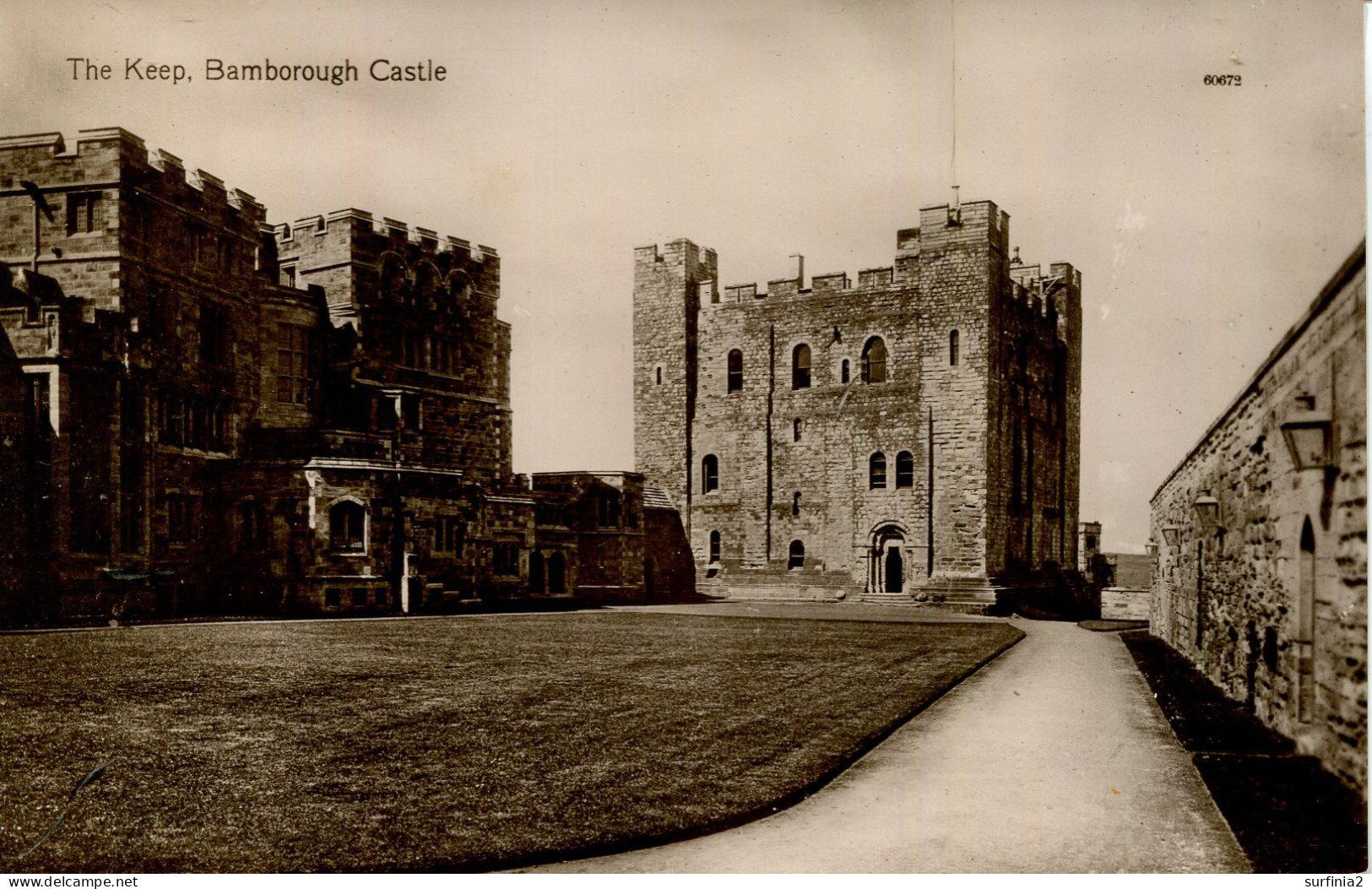 NORTHUMBRIA - BAMBOROUGH (sic) CASTLE - THE KEEP RP Nm429 - Altri & Non Classificati