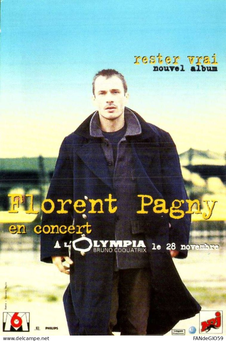 Chanteurs & Musiciens  FLORENT PAGNY   //// 101 - Chanteurs & Musiciens