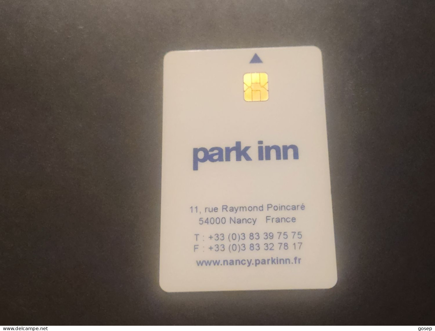 FRANCE-PARK INN-HOTAL KEY-(1050)(CHIP)GOOD CARD - Cartas De Hotels