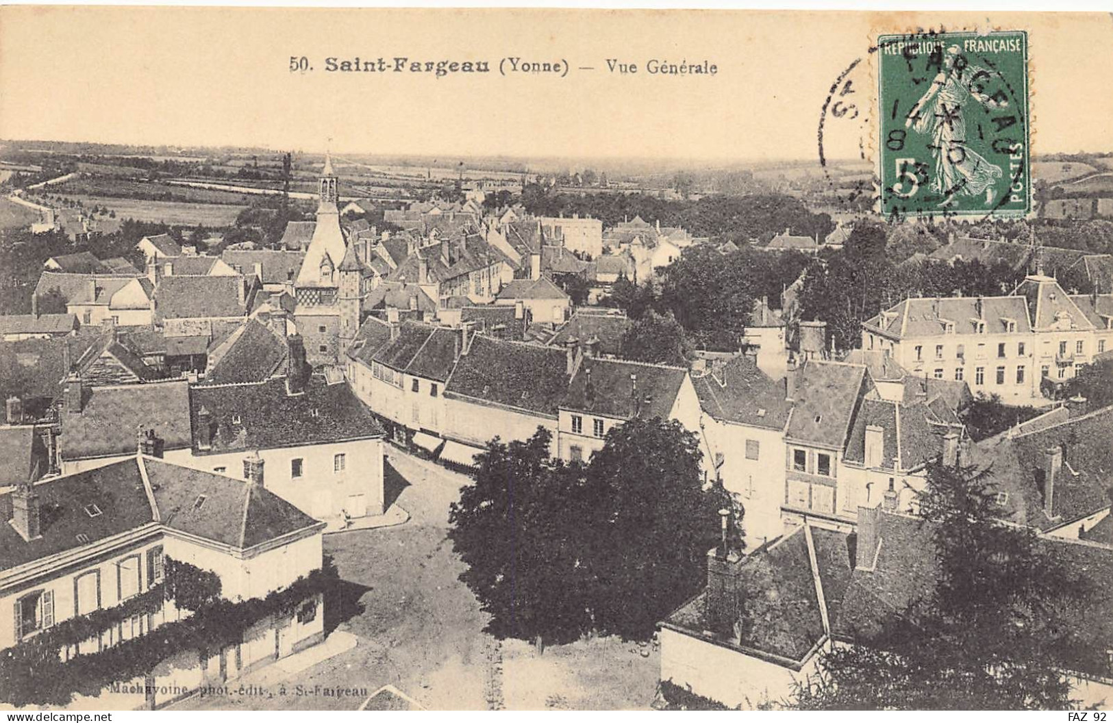 Saint-Fargeau - Vue Générale - Saint Fargeau
