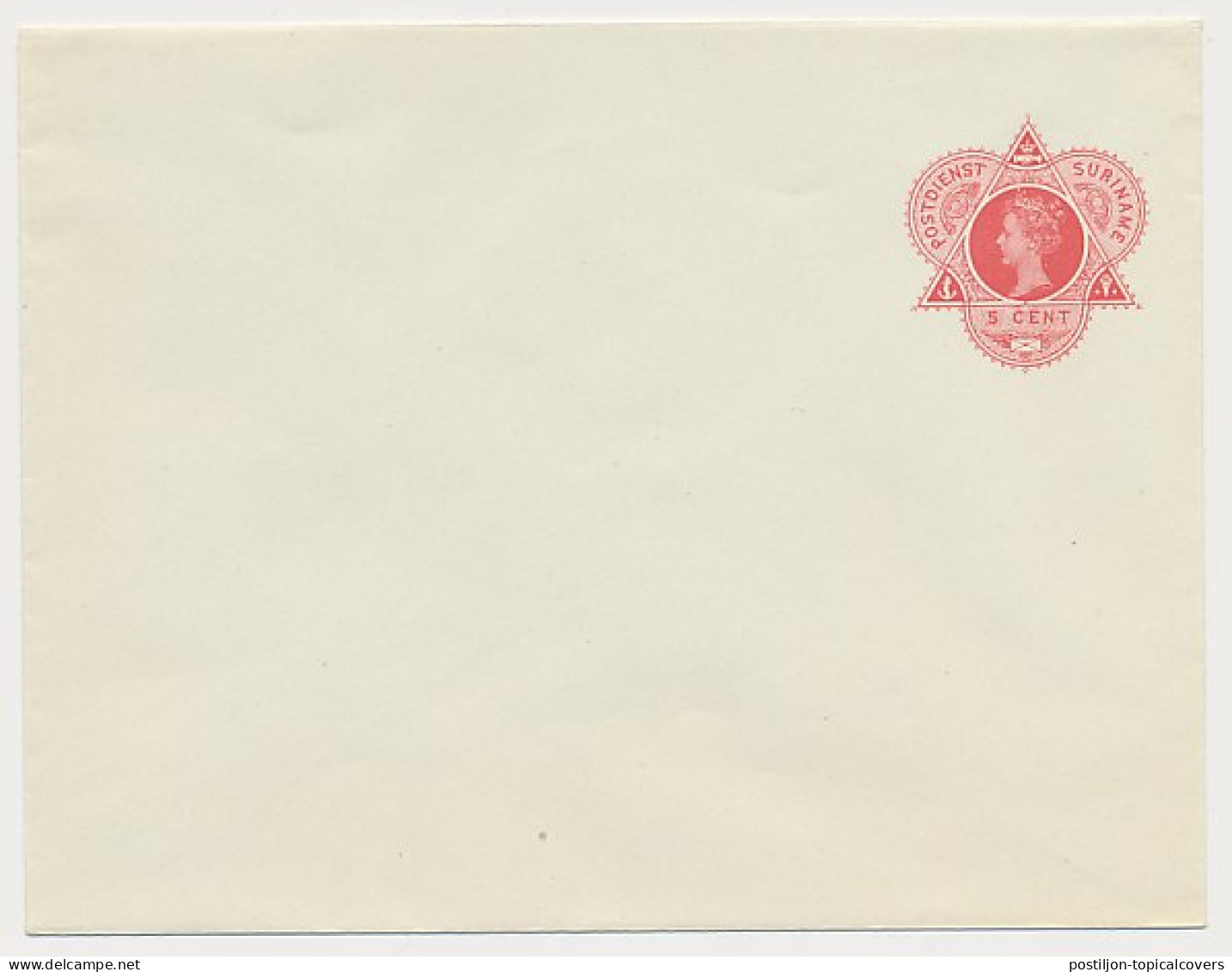 Suriname Envelop G. 1 - Surinam ... - 1975