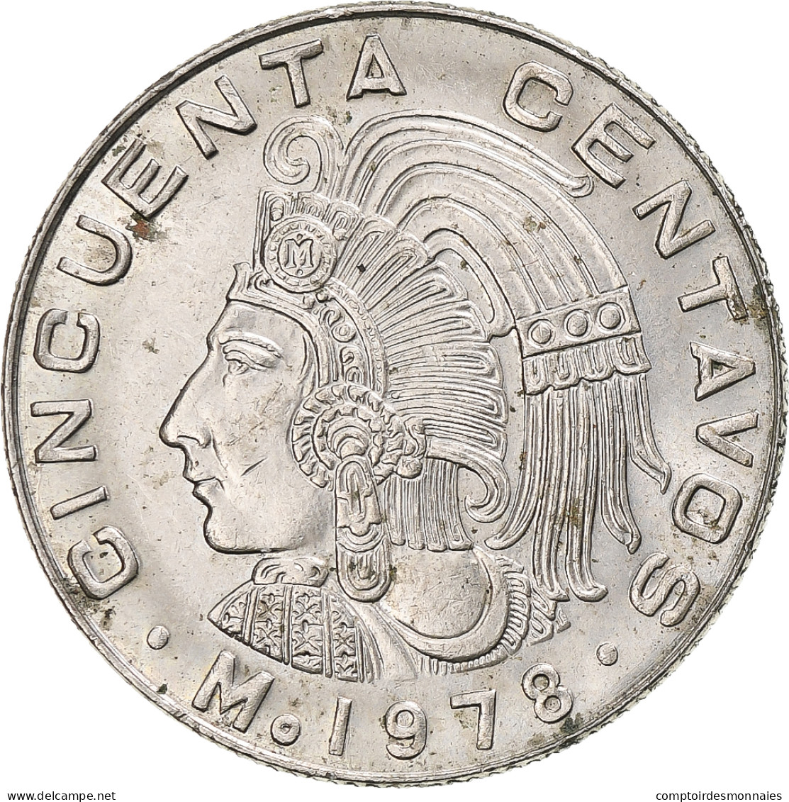 Mexique, 50 Centavos, 1978 - Messico