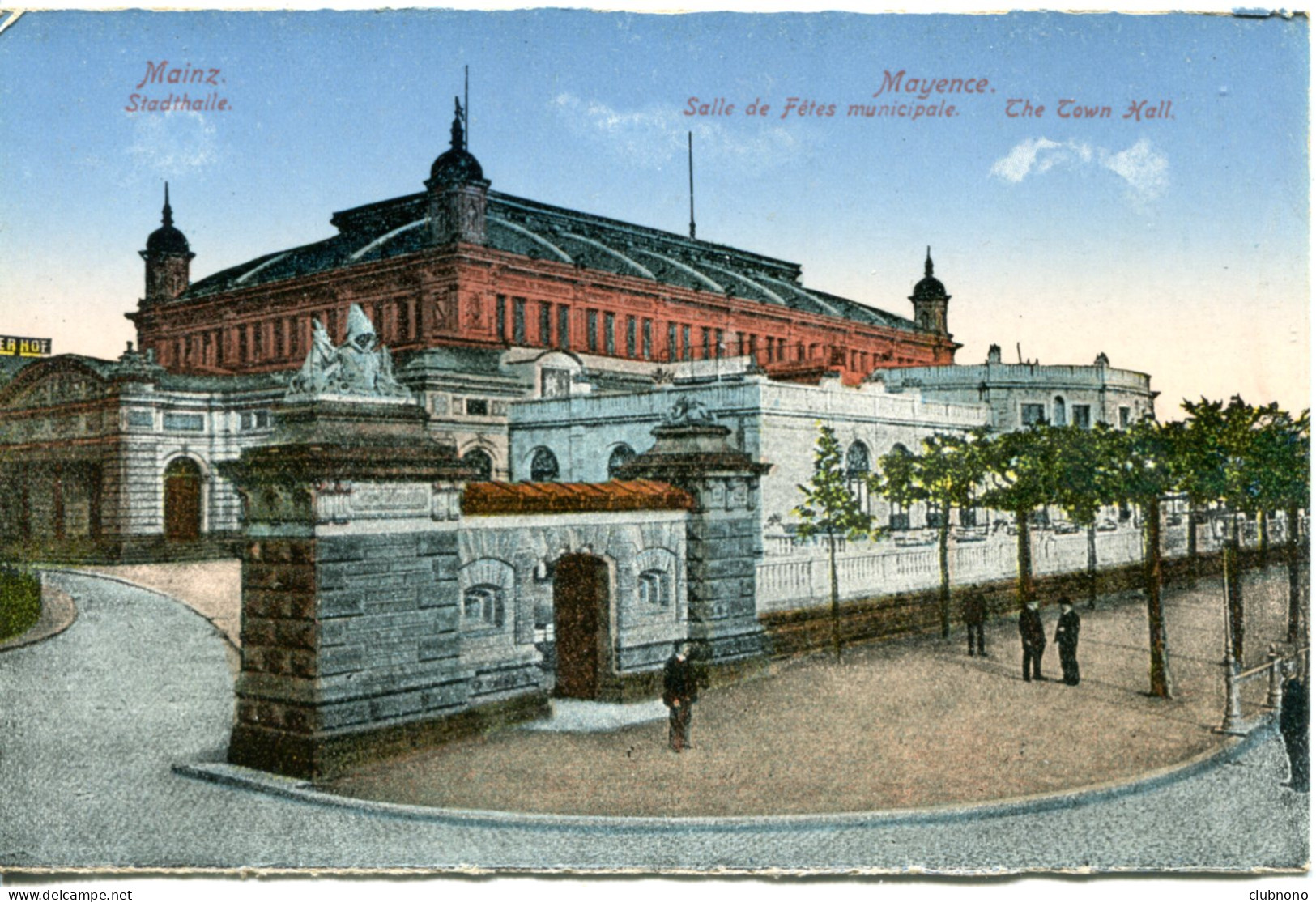 CPA - MAINZ -SALLE DES FETES MUNICIPALE - Mainz