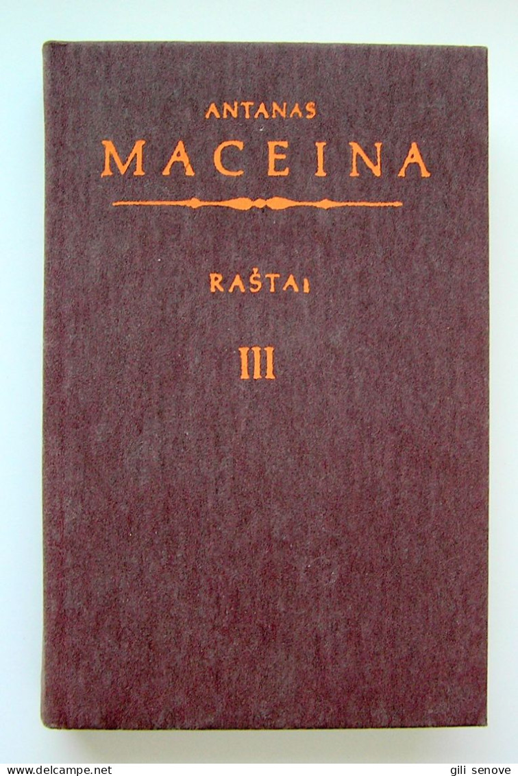 Lithuanian Book / Raštai (III Tomas) By Maceina 1990 - Ontwikkeling