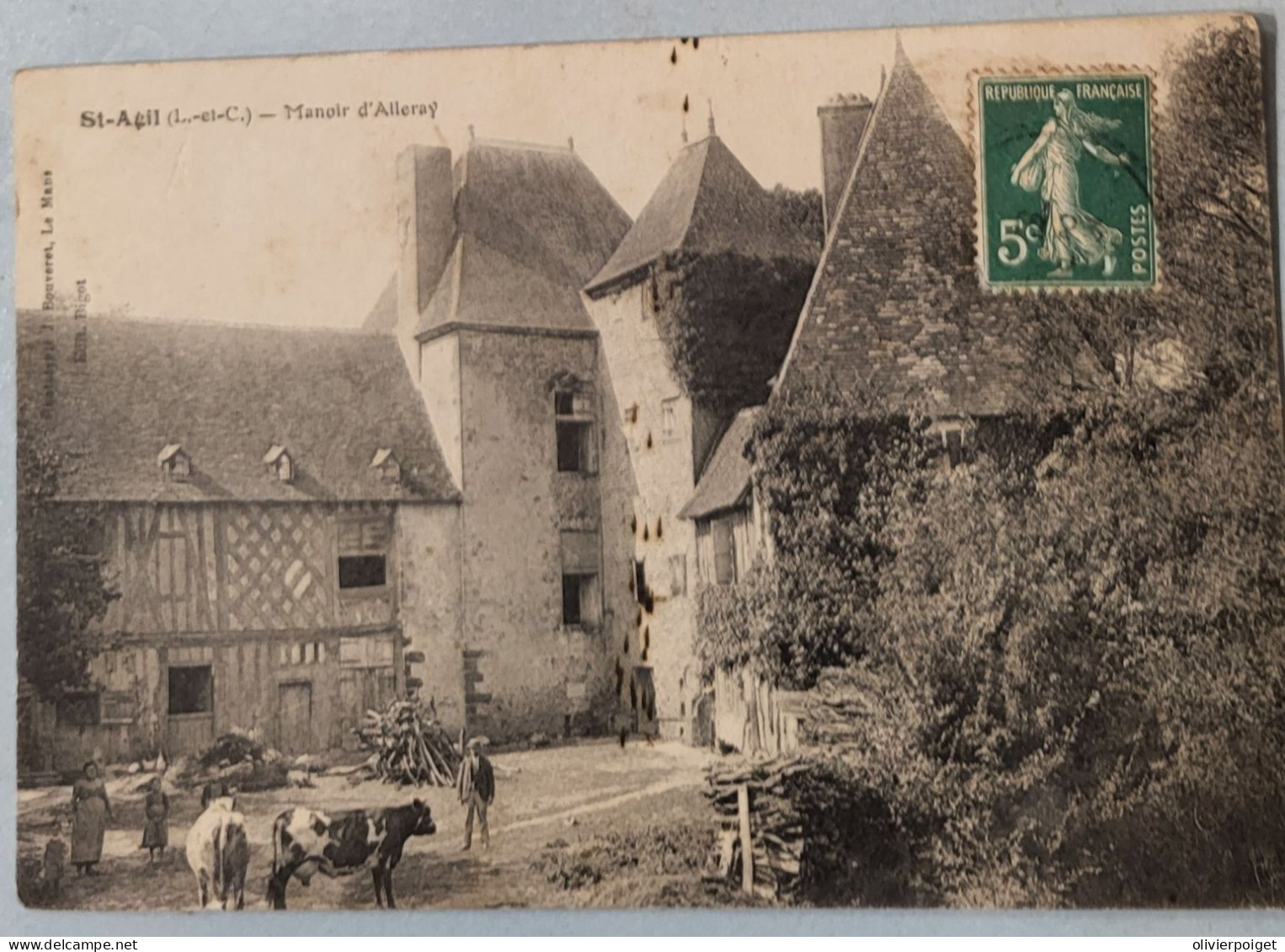 DPT 41 - St-Agil - Manoir D'Alleray - Non Classés