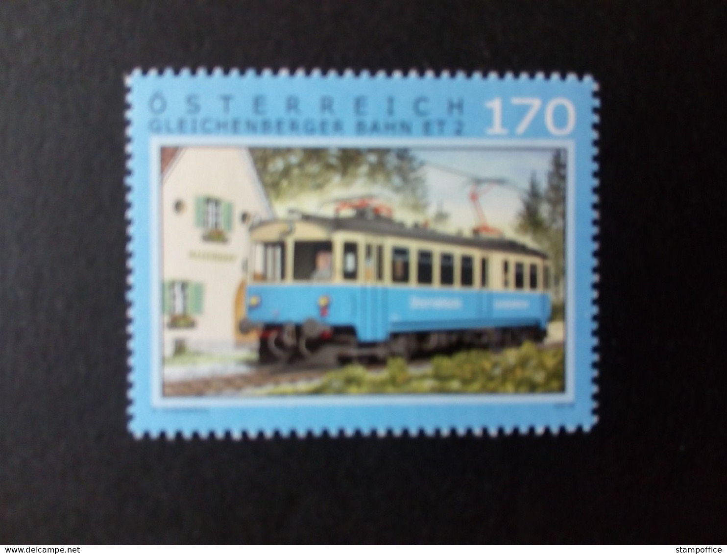 ÖSTERREICH MI-NR. 3288 POSTFRISCH(MINT) EISENBAHNEN(XX) 85 JAHRE GLEICHENBERGERBAHN 2016 - Treinen