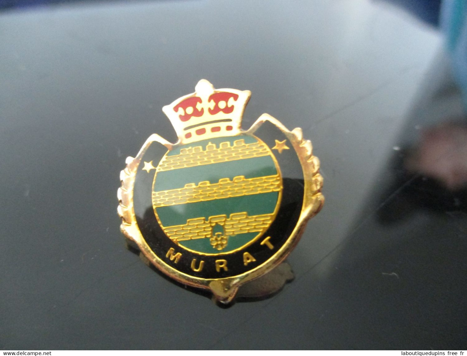 Pin's Lot 005 -- Blason Murat -- Exclusif Sur Delcampe - Steden