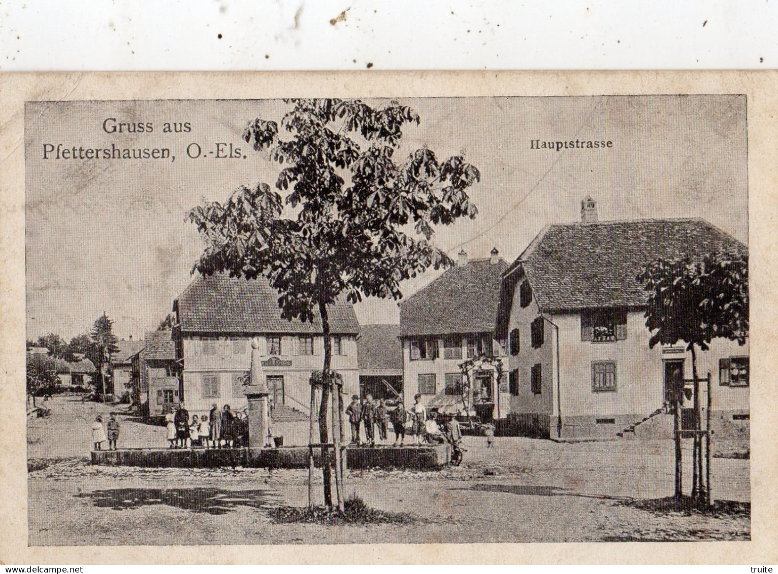 GRUSS AUS PETERSHAUSE HAUPTSTRASSE - Dachau