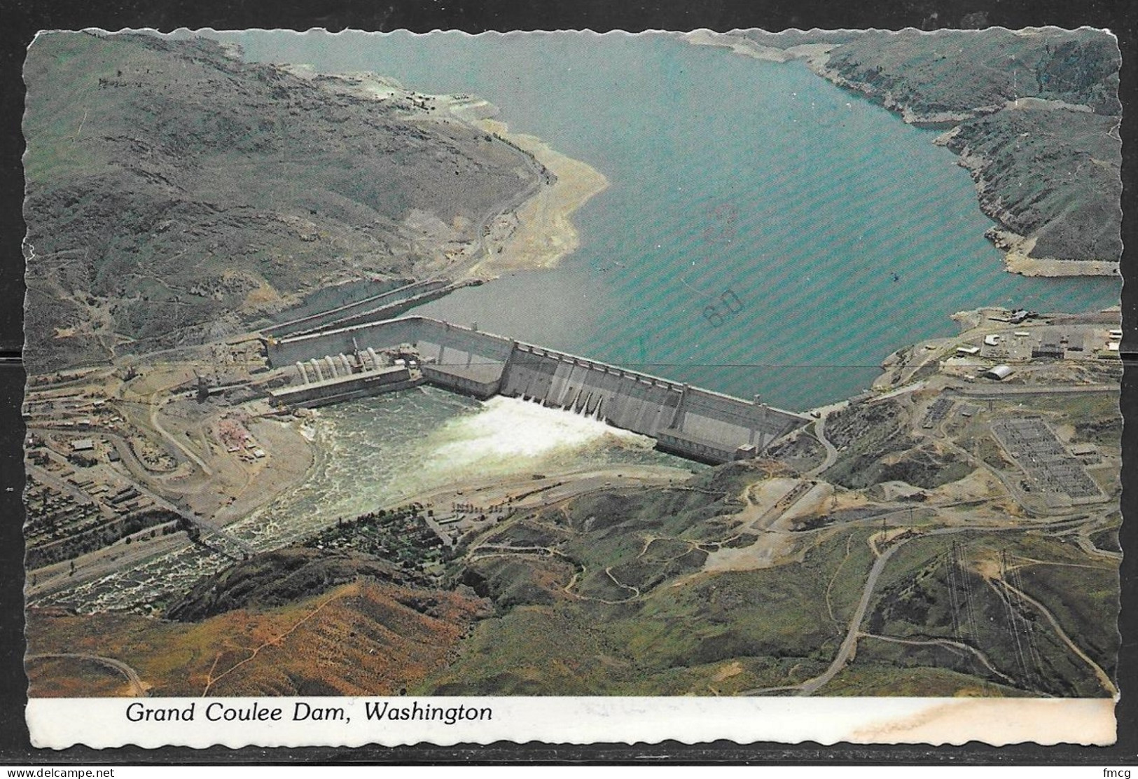 Washington, Grand Coulee Dam, Mailed In 1982 - Sonstige & Ohne Zuordnung