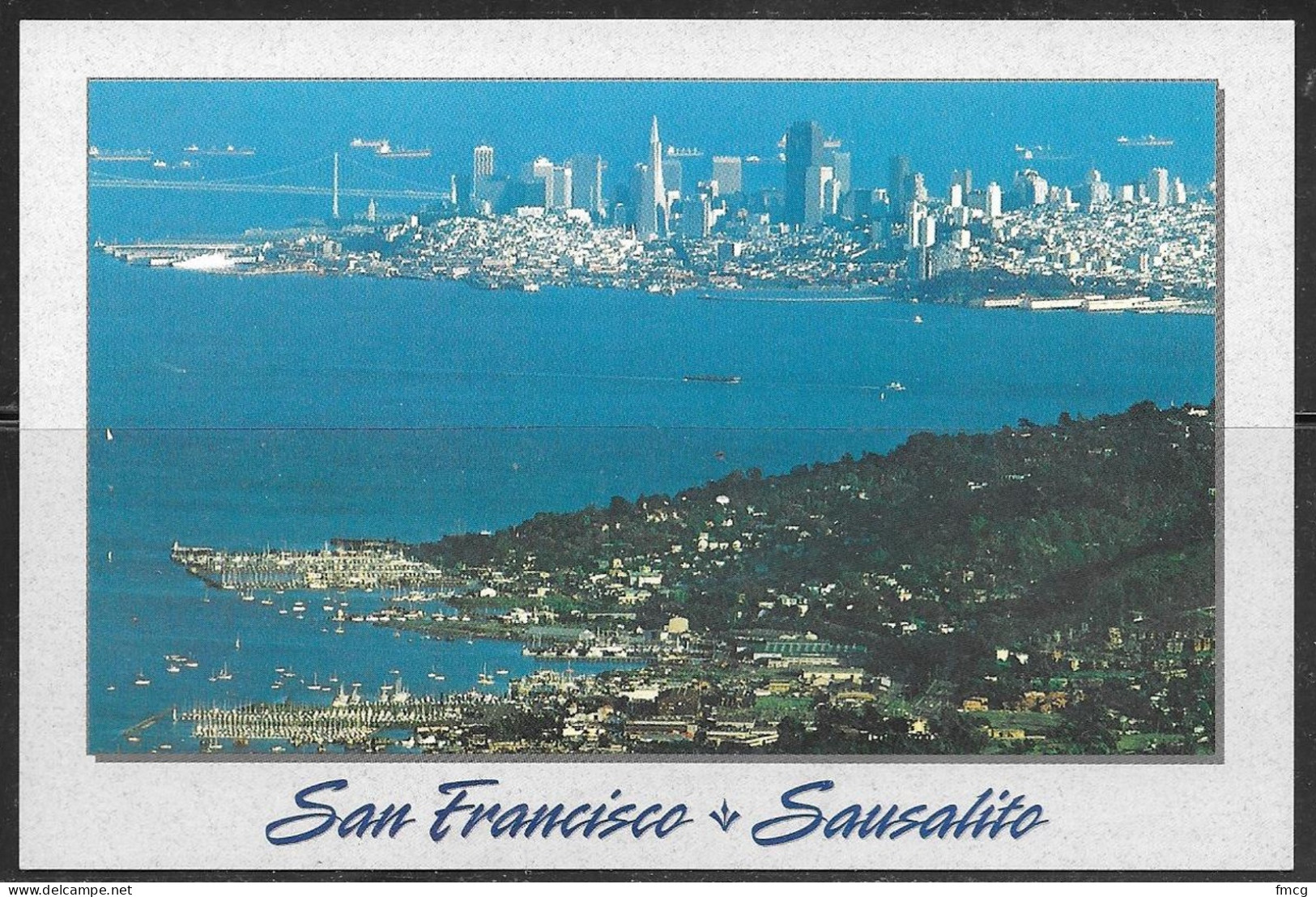 California, San Francisco And Sausalito, Unused - San Francisco