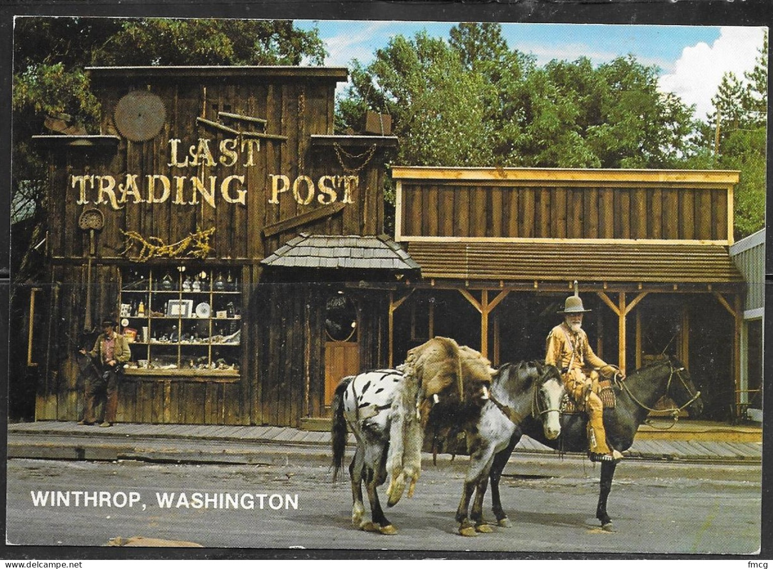 Washington, Winthrop, Last Trading Post, Unused - Other & Unclassified