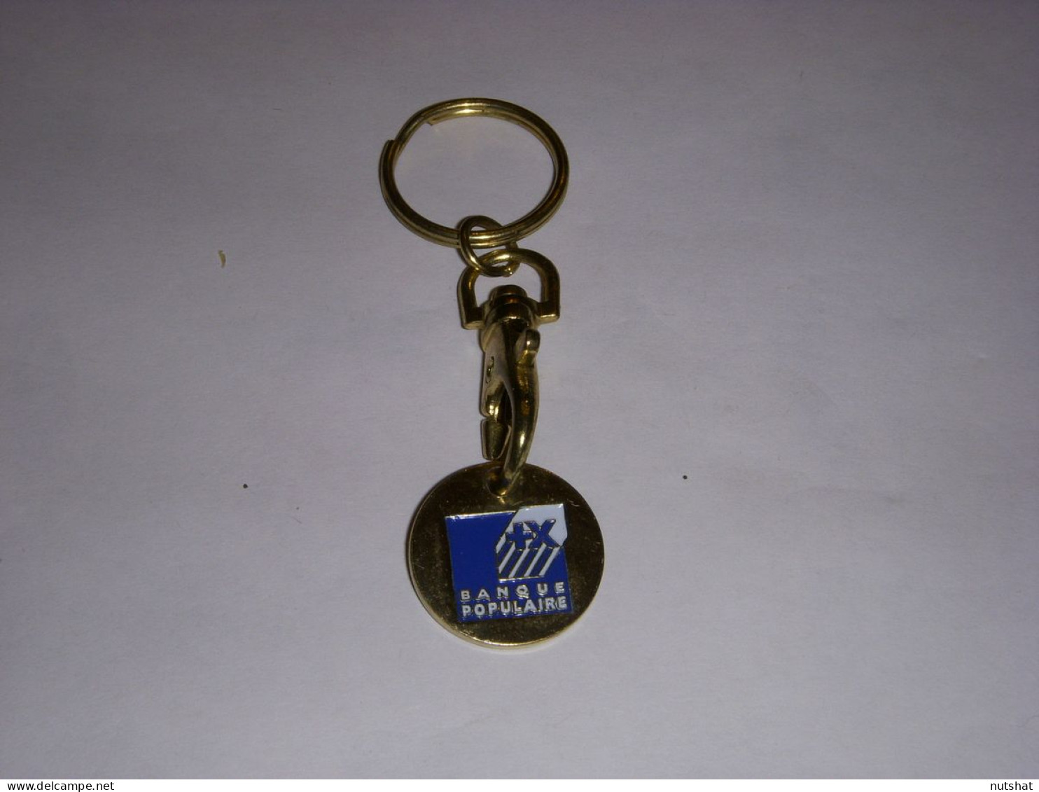 PORTE CLEFS 16 ANNEAU Avec MOUSQUETON BANQUE POPULAIRE KIOSQUE CAMPUS            - Key-rings